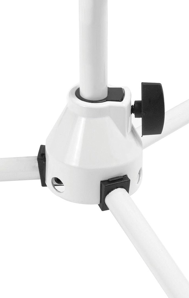 MS7801W Telescoping Microphone Boom Stand, White