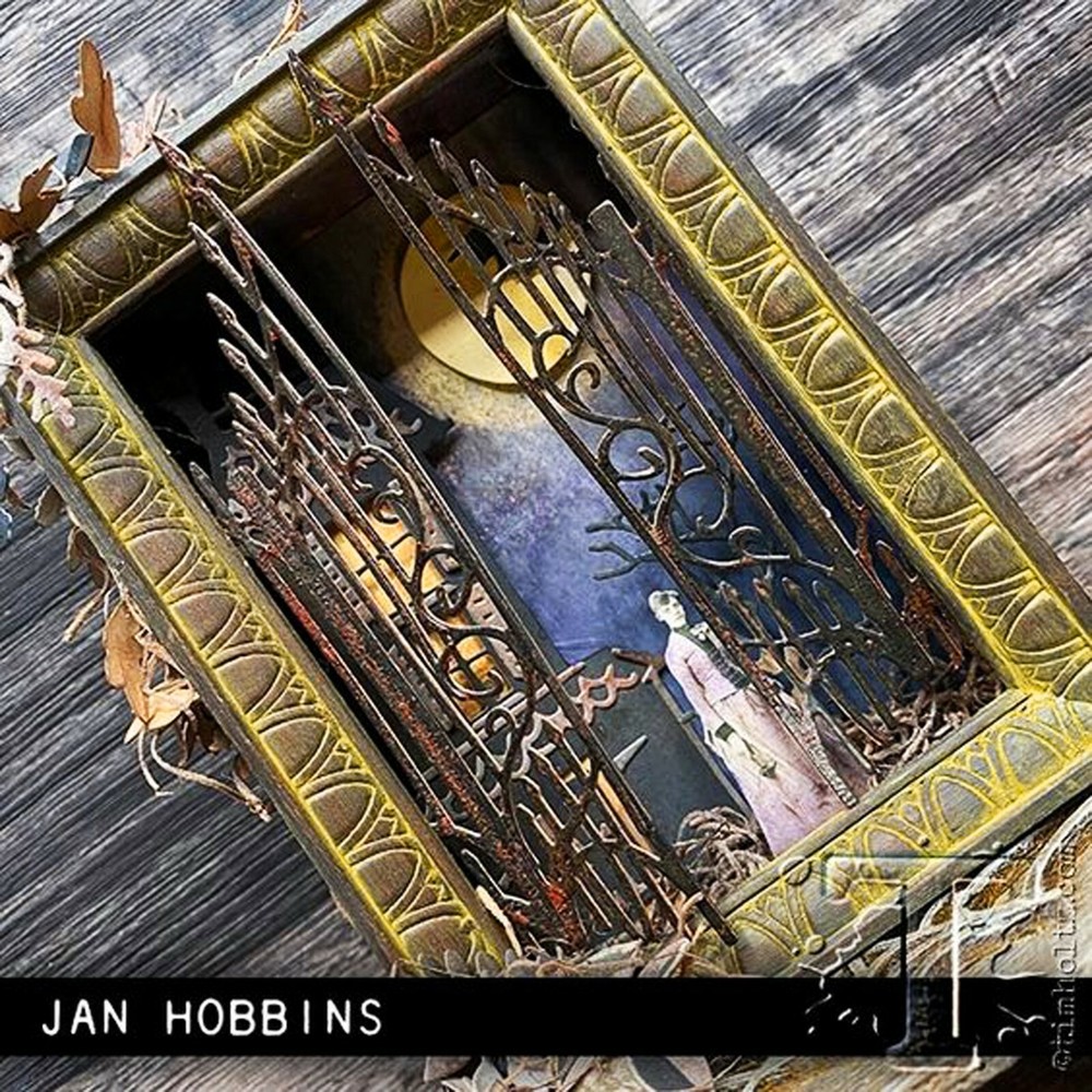 Sizzix Thinlits Gate Keeper 9PK set #664734 Retail $21.99 by Tim Holtz