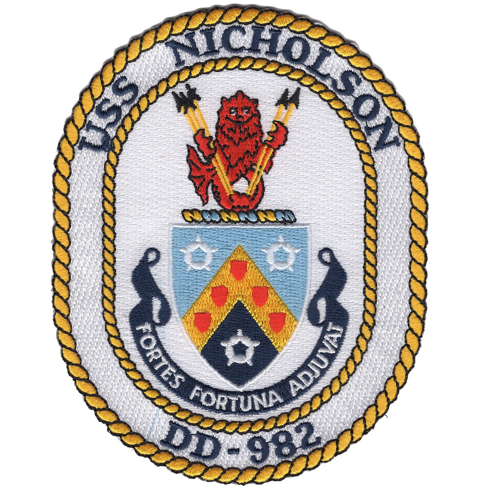 DD-982 USS Nicholson Patch