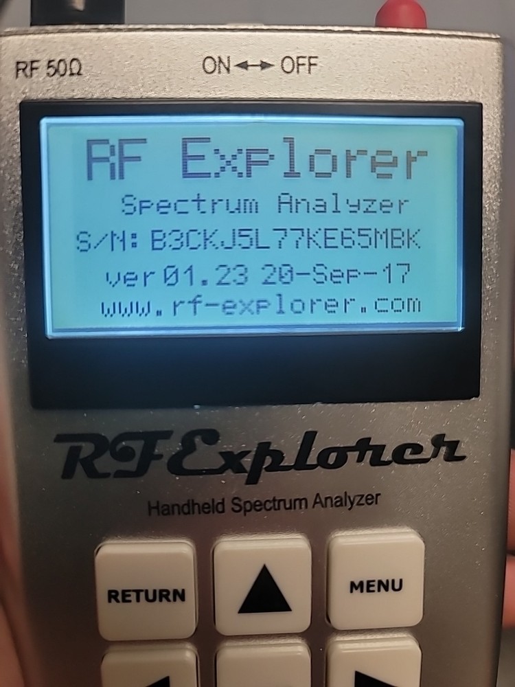 RF Explorer Spectrum Analyzer