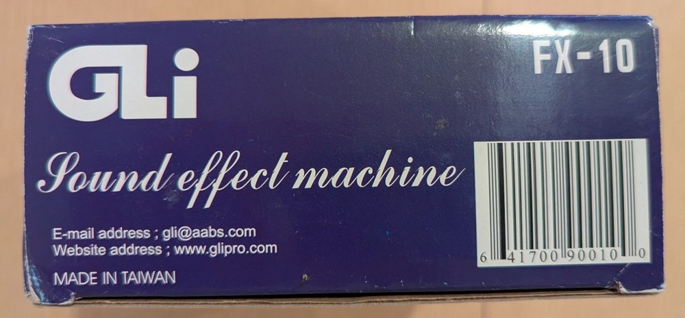 GLI FX-10 Sound Effect Machine Effects