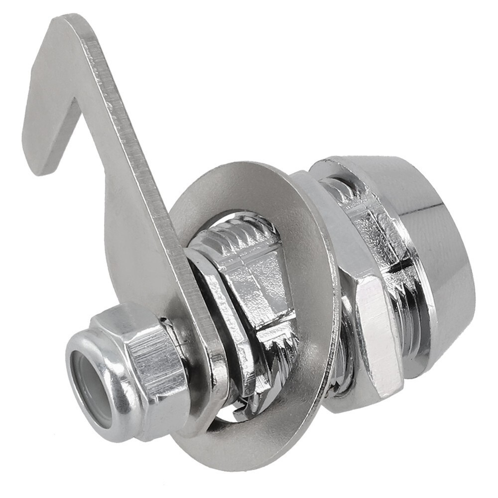Secure and Reliable Chrome Finish Camlock with Keys Tool Box Replacement Lock