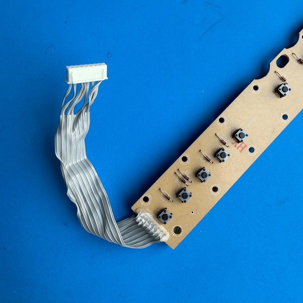 M-AUDIO O2 MIDI Controller Used Part: Control Panel Button PCB Circuit Board