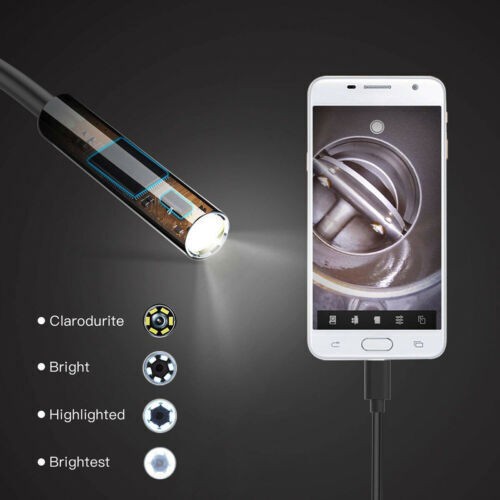 3in1 Borescope Endoscope 6LED Inspection Scope Camera For Android Cell Phone/PC