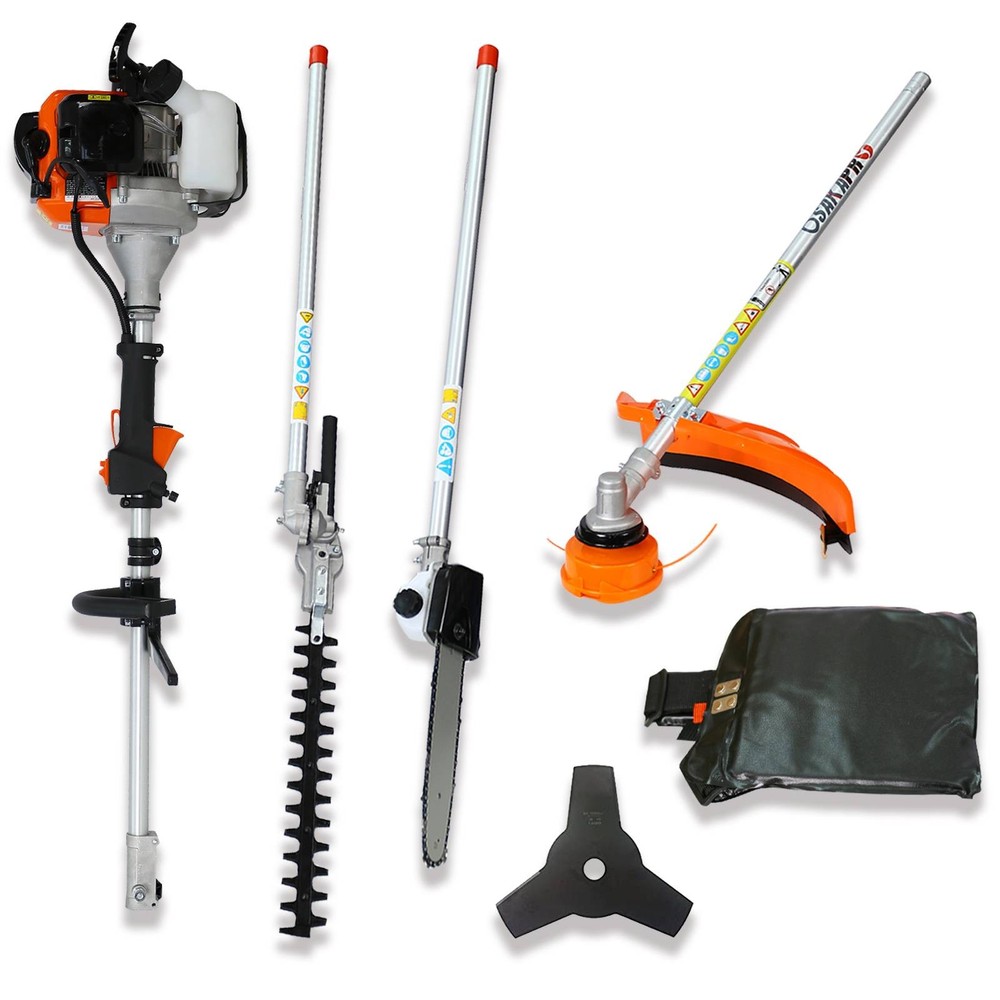 4 In 1 Multi-Functional Trimming Tool Garden Tool System With Gas Pole