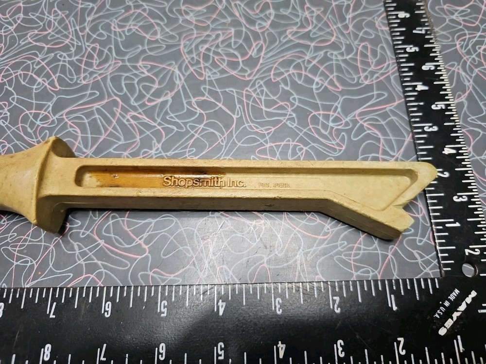 Shopsmith Safety Push Stick Off White Used