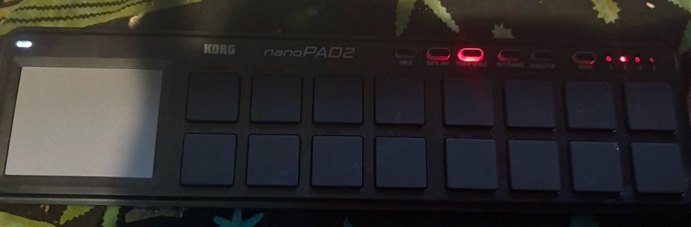 Korg NanoPad 2 USB MIDI Pad Controller with X/Y Touchpad + Cable