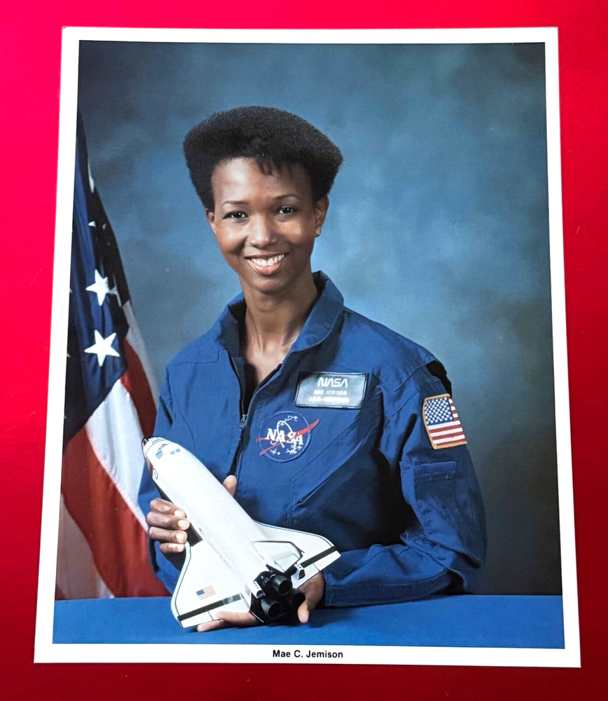 MAE C. JAMISON NASA RELEASED COLOR LITHO