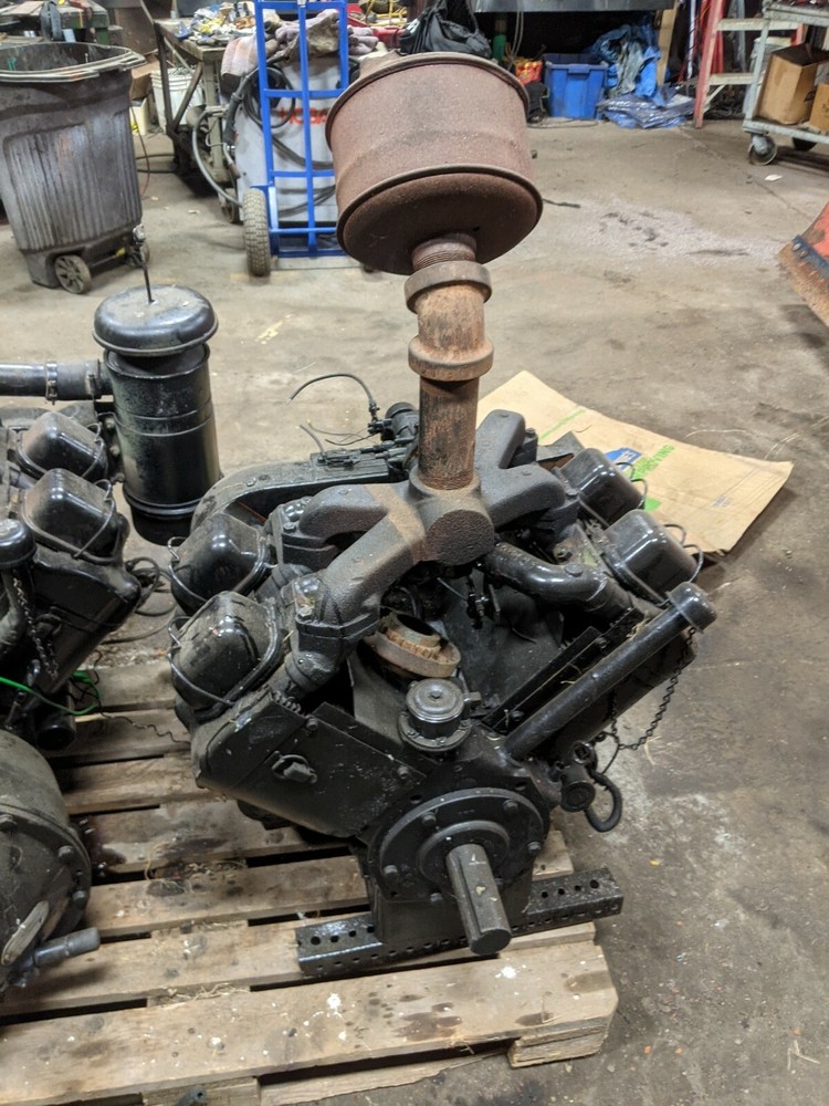 Wisconsin V 461 Engine Stump Grinder power unit chipper