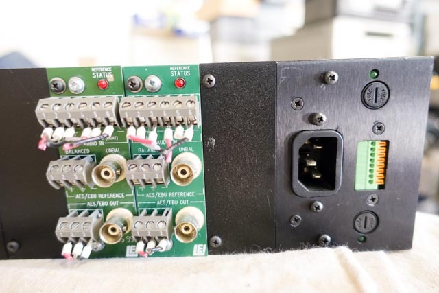 Link Electronics Digiflex 1000 with (x2)1660 cards with backplane installed.