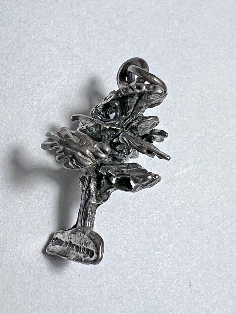 CHARM OF A TREE MARKED STERLING