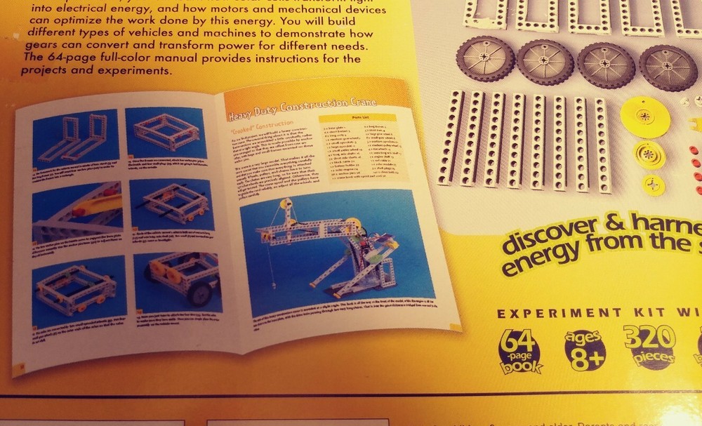 Physics Solar Work Shop Thames & Kosmos Science Experiment Kit Educational STEM