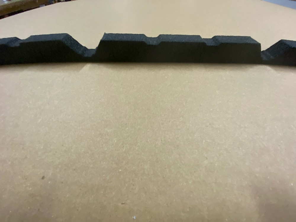 (20 pcs) 3/4" rib Panel foam outside closure strips 3' long 9" profile