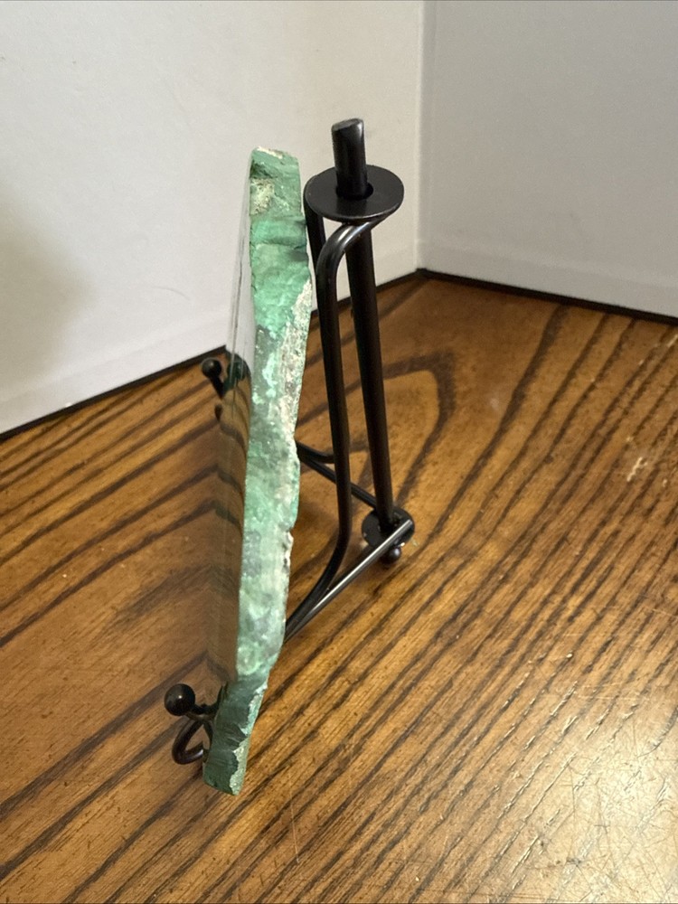 Malachite Slab With Stand