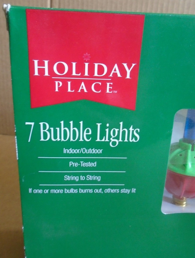 Holiday Place Christmas String Light Set Multicolor NEW!!!