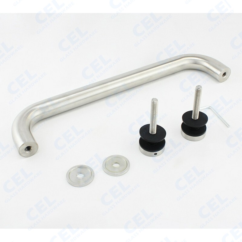 CEL 12" Solid Aluminum Straight Singled-Side Pull Handles for Entry Door