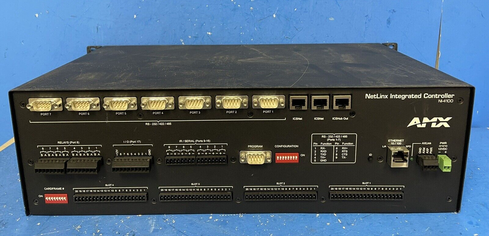 AMX NetLinx NI-4100 Automation Integrated Master Controller
