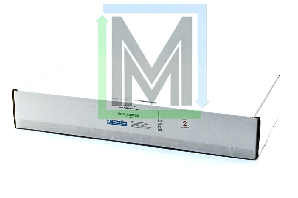 CS-900 INTERACTIVE TECHNOLOGIES CueServer2 PRO PLAYBACK PROCESSOR DMX CONTROLLER