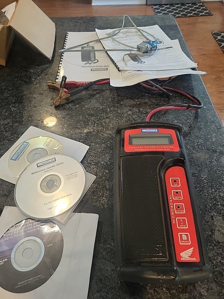 Honda Midtronics Micro404XL Advanced Motorcycle Battery Conductance Analyzer