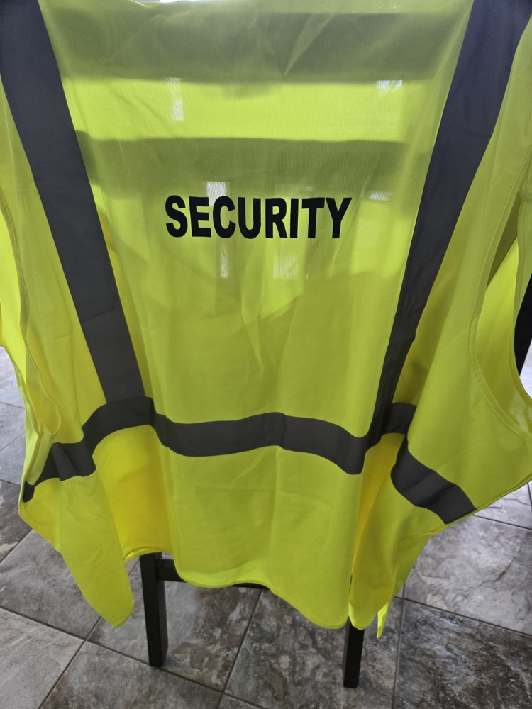 Security Neon Vest- 5xl