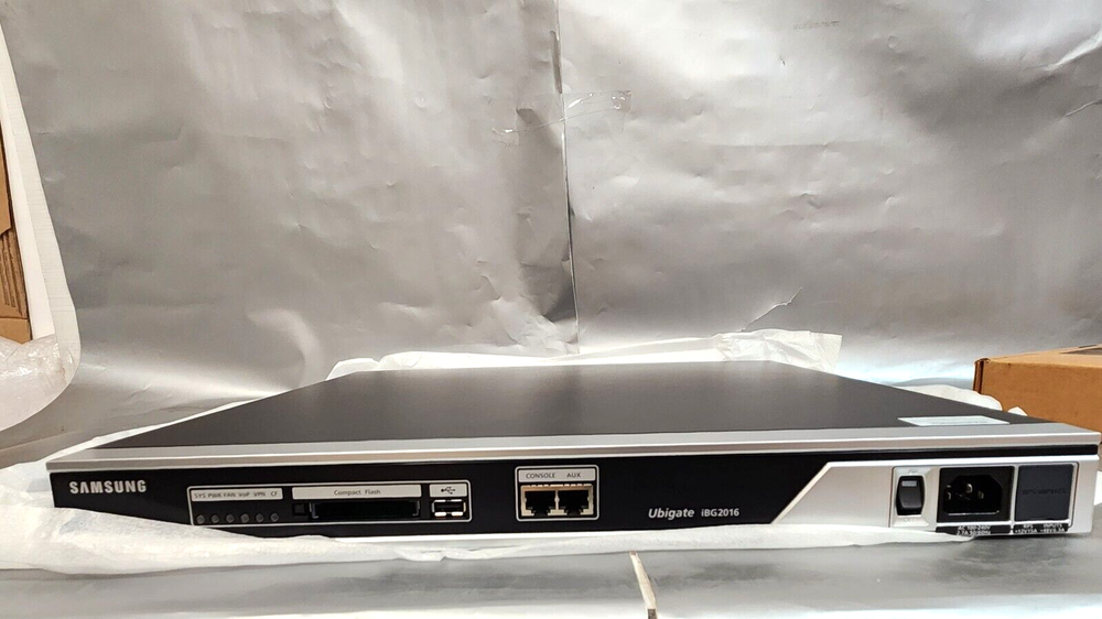 Samsung Electronics Ubigate iBG2016 VoIP Router Firewall