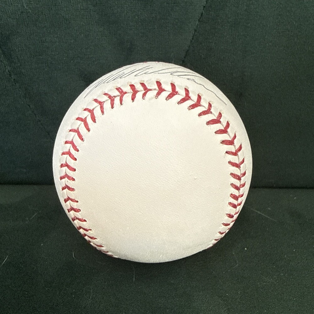 Matt Williams Autographed Official National League Baseball Giants D'backs