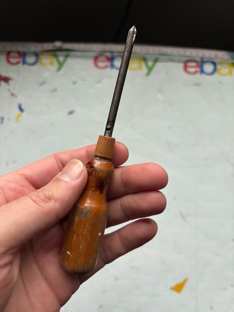 Older Wooden Handle Phillips Screwdriver Lic No. 1