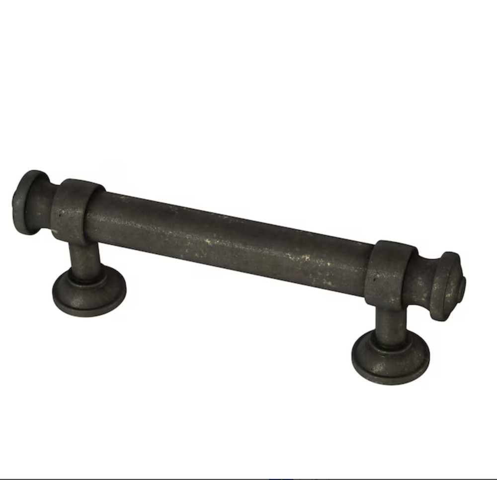 Brainerd P43461W-WCN 3" Classic Button Cabinet & Drawer Pull Warm Chestnut