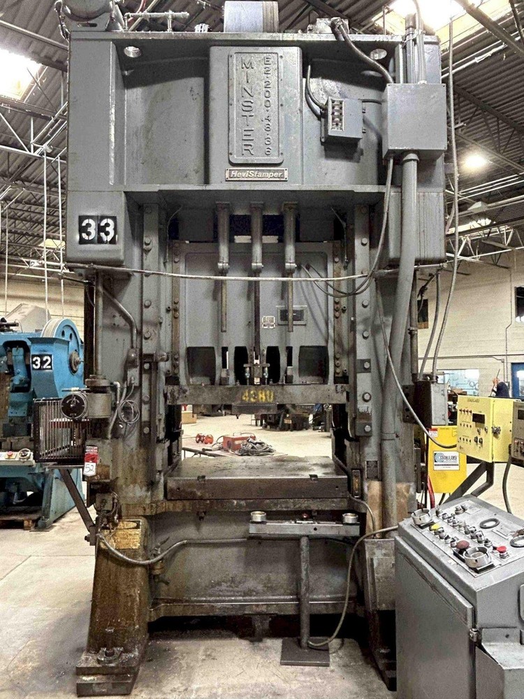 200 TON MINSTER SSDC PRESS