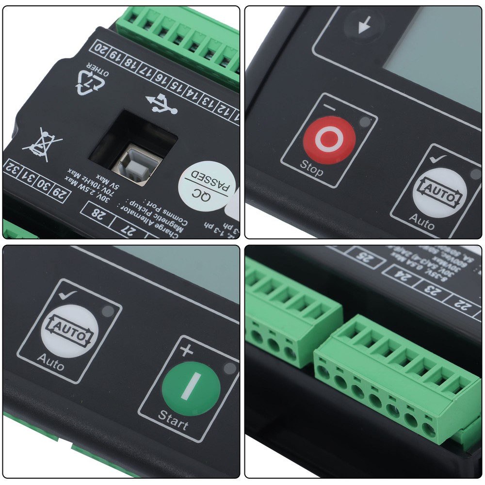DSE4520 Generator 3‑Phase Mains Detection Control Board Controller New