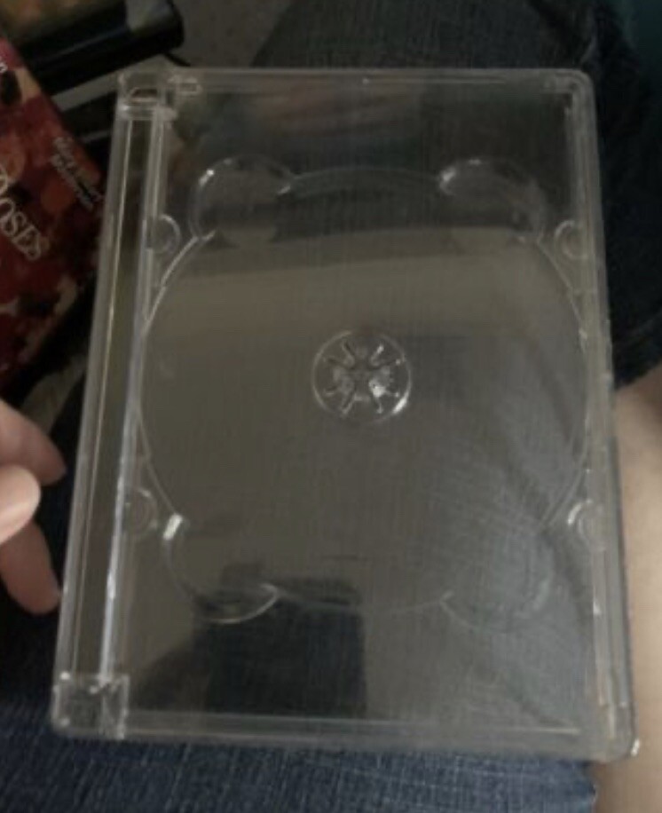 6 Empty DVD Cases