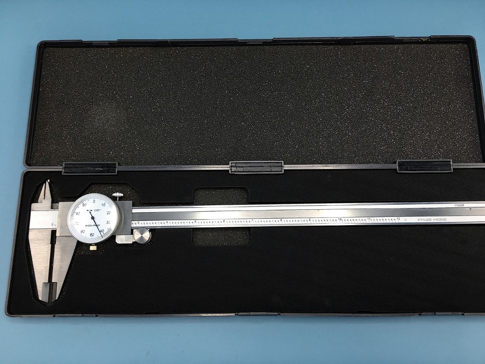 iGAGING 12" 0.001" Shock Proof Dial Caliper (Analog)
