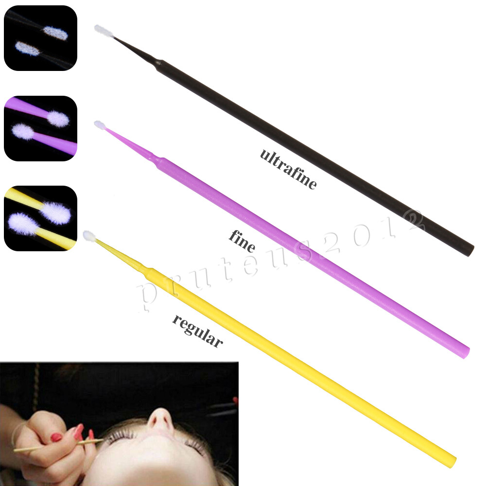 Micro Brush Applicator Tips (Regular, Fine, Super Fine) Dental All 4 Size