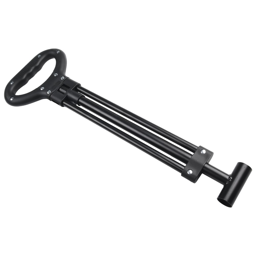 Wagon Cart Pull Handle Spare Replacement Telescoping Rod for Camping Trolley