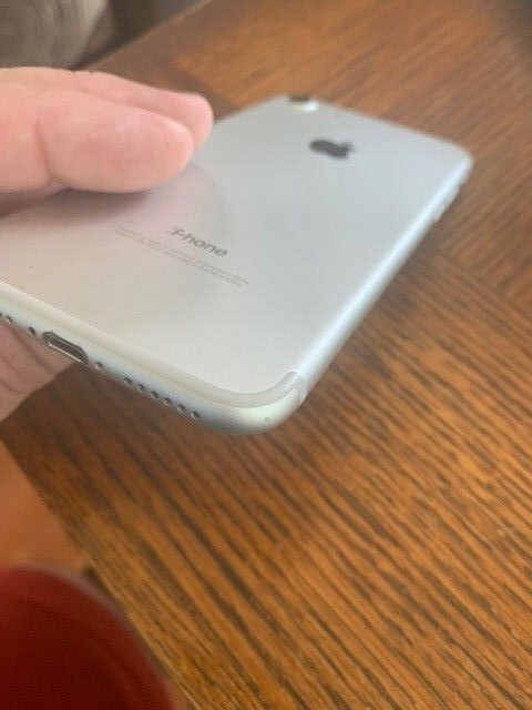OEM Apple iPhone 7 back rear main housing replacement silver