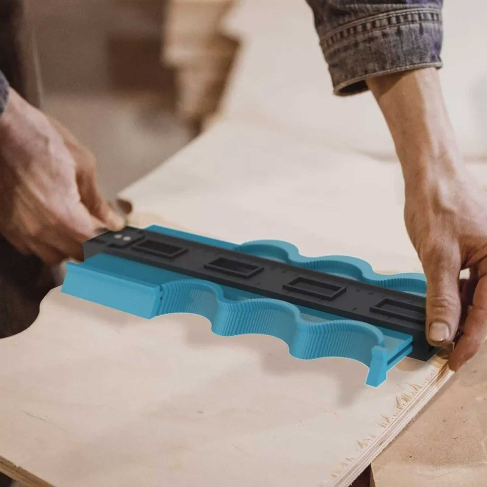 Contour 5" Gauge Profile Tool With Bubble Level- Locking Super Duplicator Tool