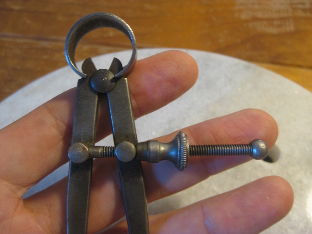 3 x Vintage Inside Spring Calipers (Moore & Wright England/ Samson Tool Mfg USA)