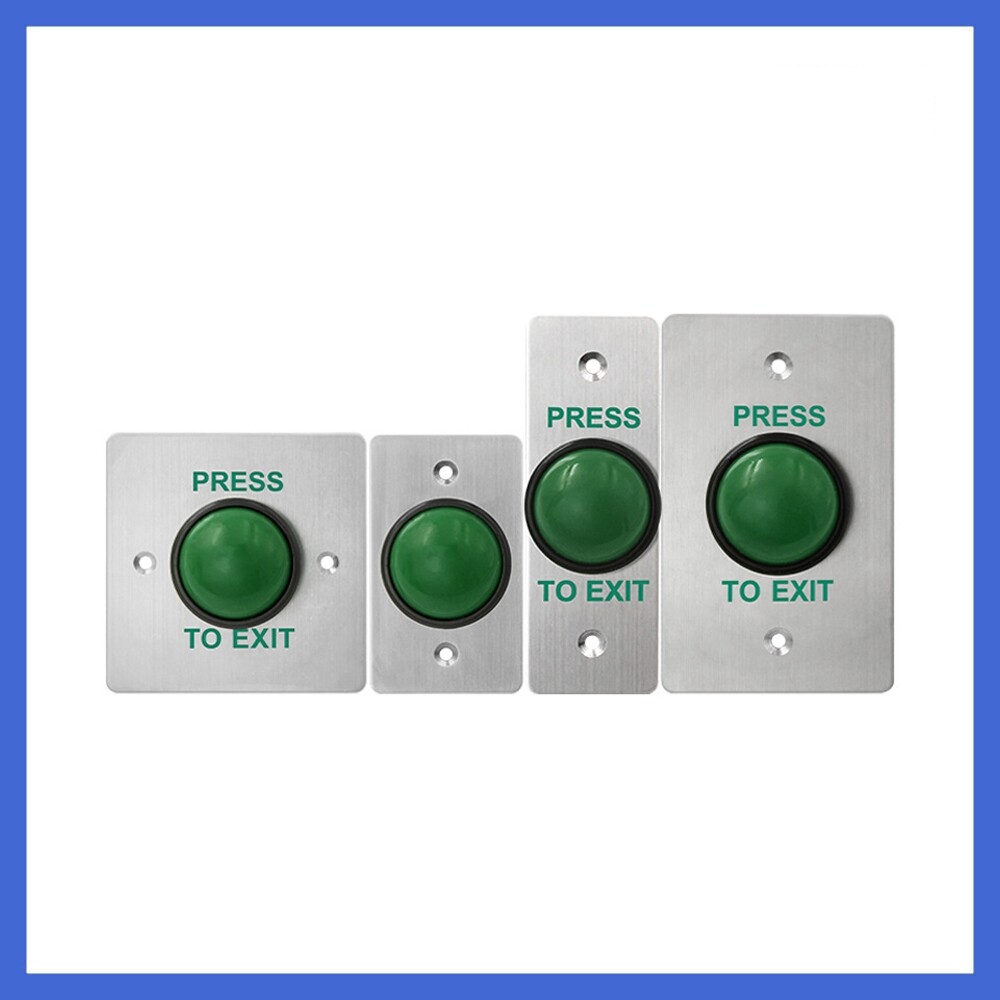 Stainless Steel Panel Touch Self-reset Exit Switch Button For Access Control