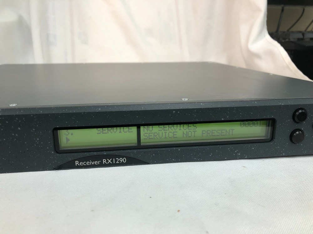 Ericsson Tandberg RX1290 RECEIVER DECODER Model 1U Series 8