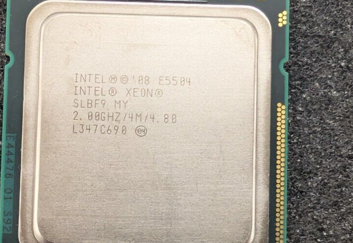 Used, Intel, AT80602000801AAS LBF9, CPU - Central Processing Units Xeon E5504
