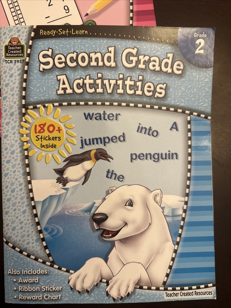 2nd Grade Ready Set Learn Workbooks