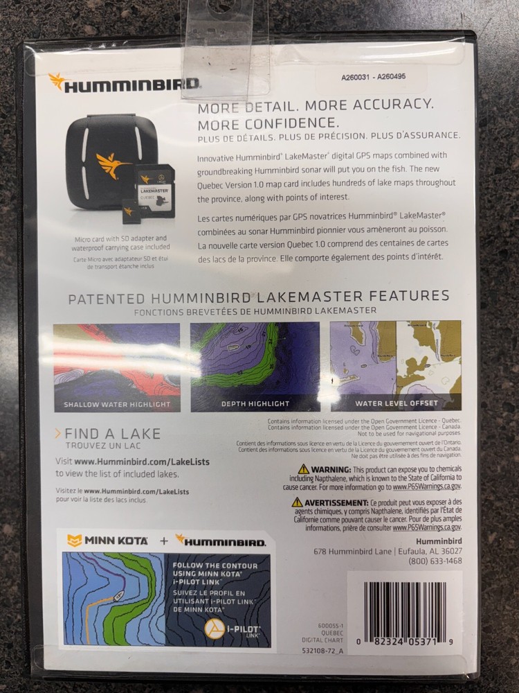 LAKEMASTER QUEBEC V1.0 600055-1