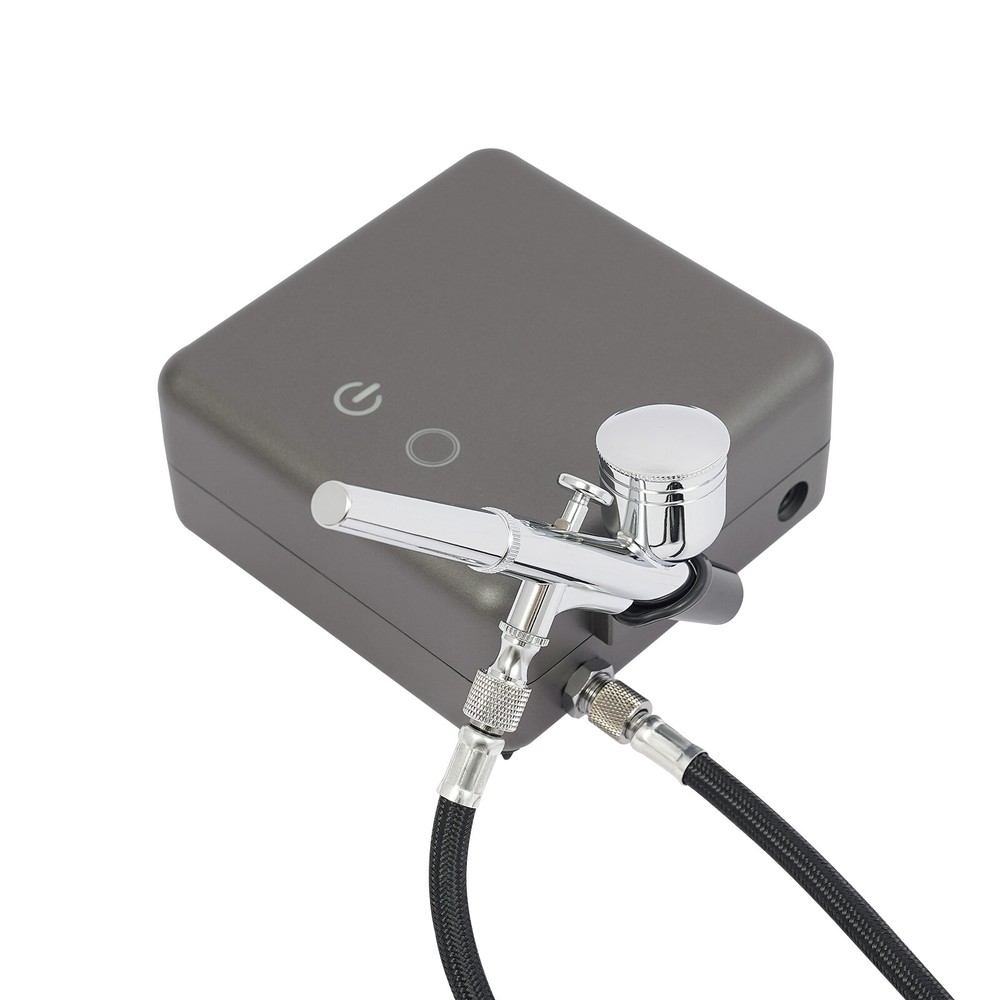 Multi-Purpose Airbrush Tool Kit with Adjustable Pressure Air Compressor