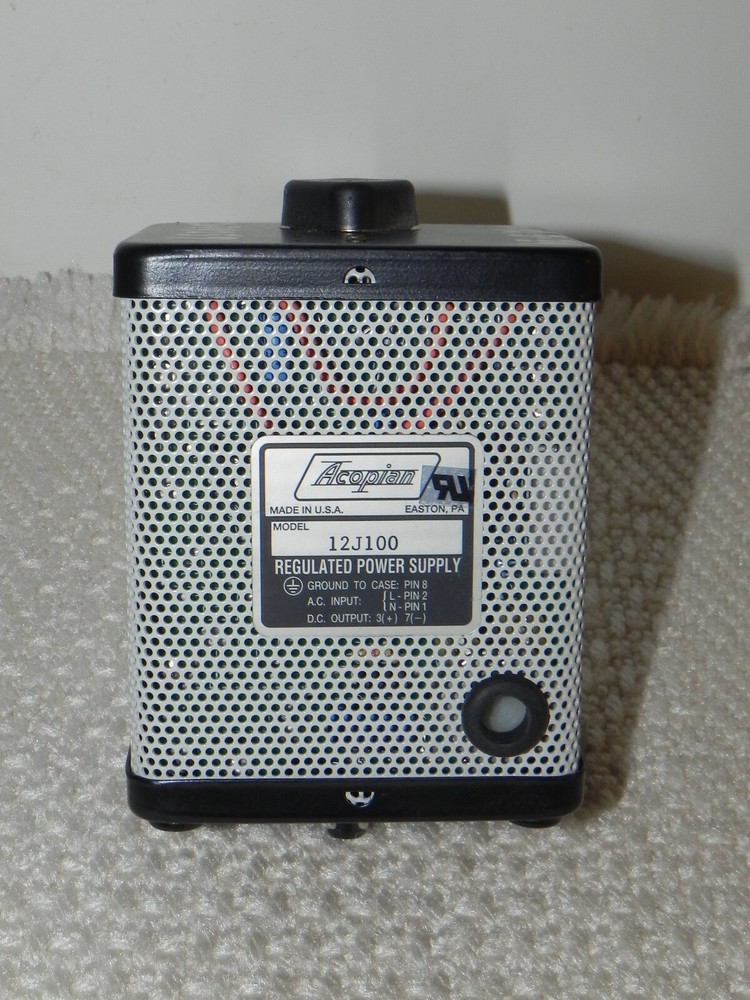 Acopian 12J100 Regulated Power Supply