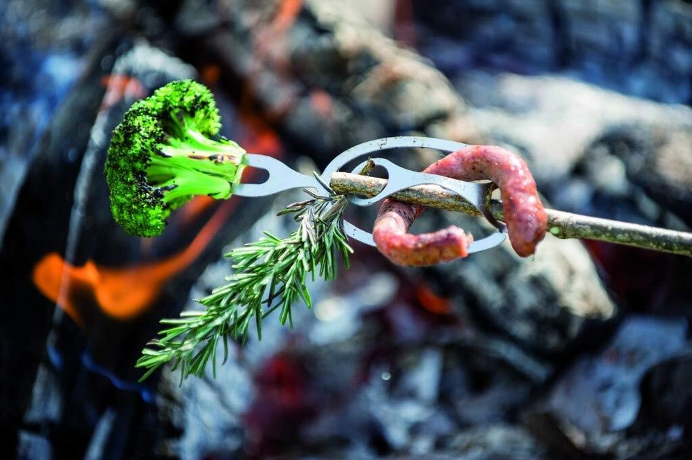 Swiss Advance Doro Grill Fork Double + Extra Grill Fork