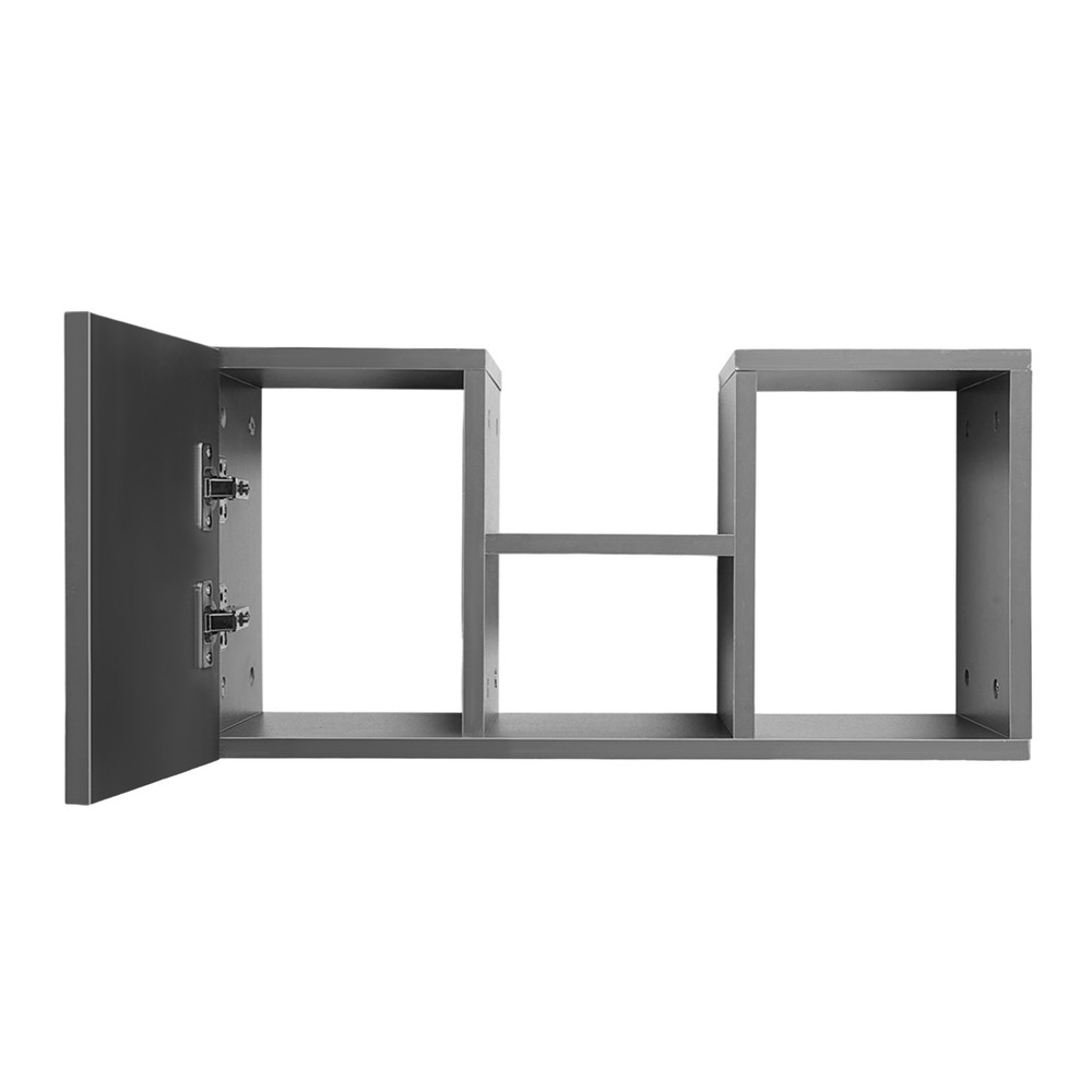 Wall Mounted Bookshelf Folding Space Saving Wall Mounted Table Laptop Desk