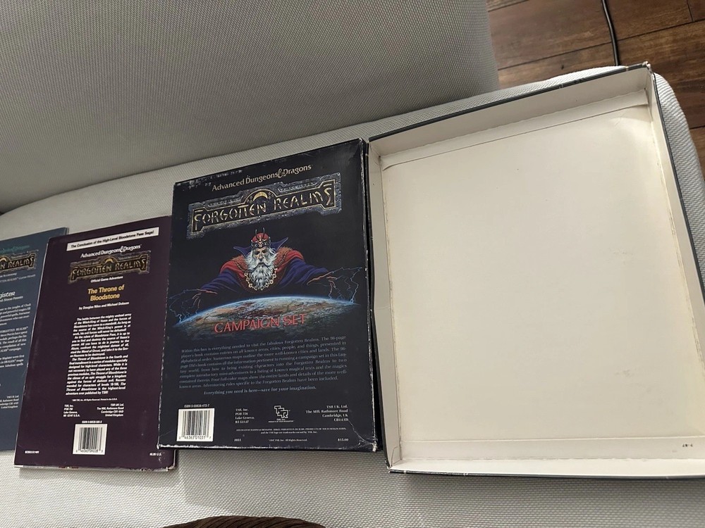 Complete Forgotten Realms Campaign Set + 2 Modules | AD&D | Throne + Magister