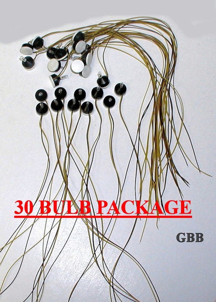 30 PEEL & STICK LIGHTS - ALL SCALE STRUCTURES ihc Bachmann Model Power New