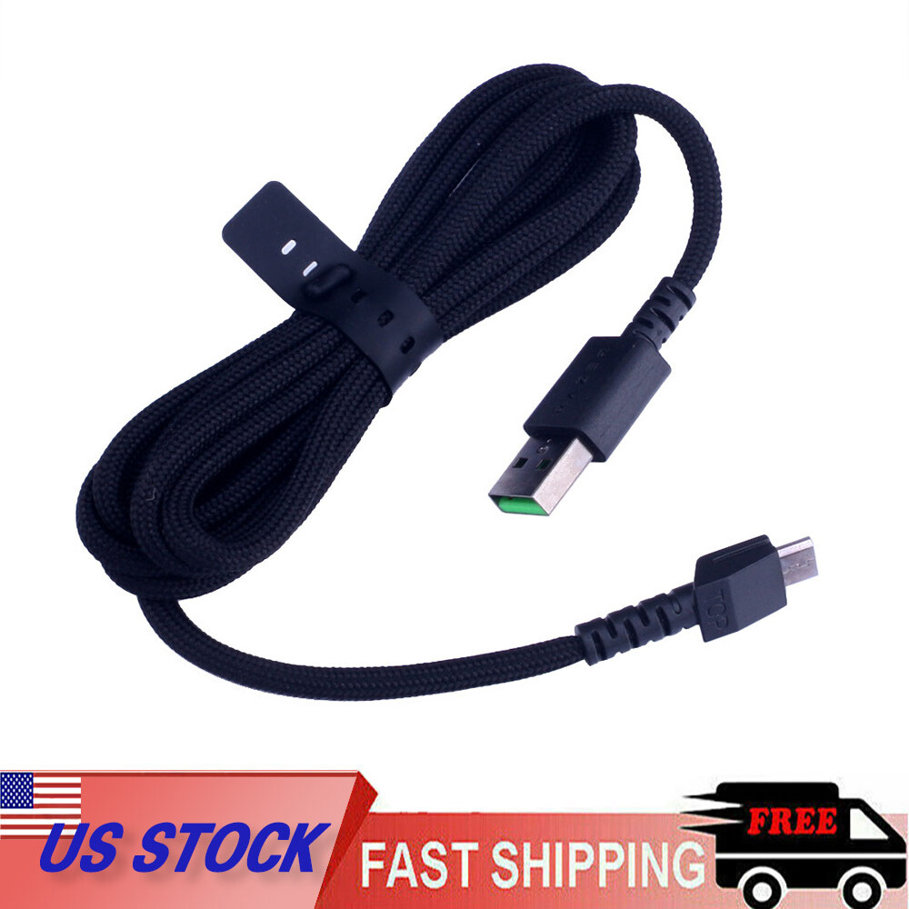NEW Micro USB Charging Cable for Razer Basilisk Ultimate Viper Ultimate Mouse
