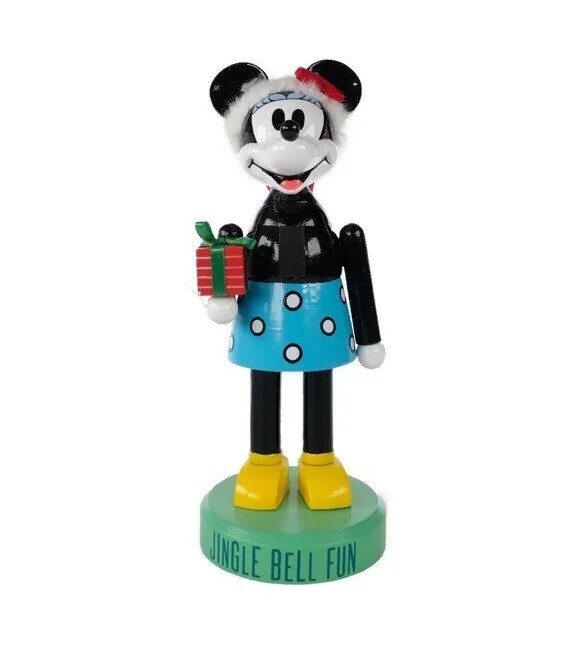 🔥Disney Minnie Mouse 11" Holiday Nutcracker BNIB🔥